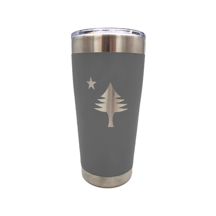 Maine Flag Insulated SS Tumbler Large