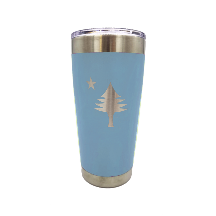 Maine Flag Insulated SS Tumbler Large