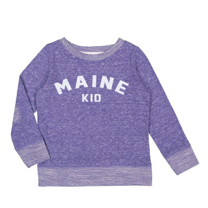 Toddler Maine Kid Crew Elbow Patch