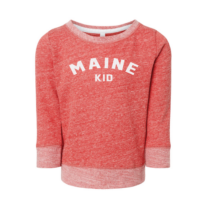 Toddler Maine Kid Crew Elbow Patch