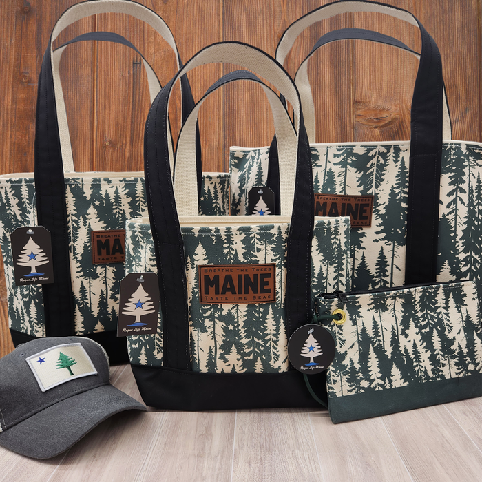 Breathe The Trees Large Tote Bag