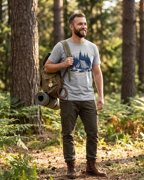 Live the Rogue Life Campsite T-Shirt ROGUE LIFE Co. T-shirt