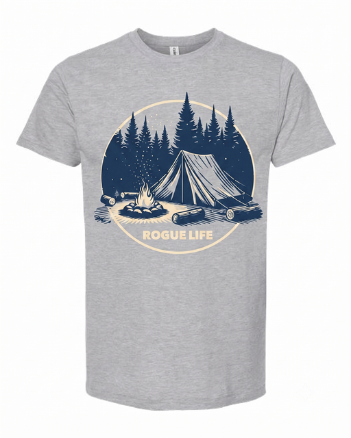 Live the Rogue Life Campsite T-Shirt ROGUE LIFE Co. T-shirt
