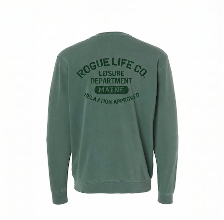 Midweight Leisure Department Unisex Crewneck Sweatshirt