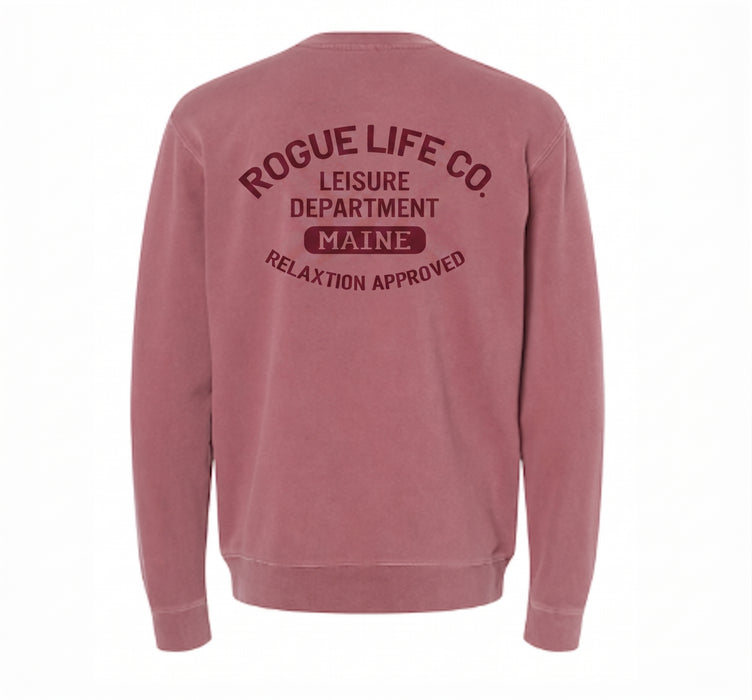 Midweight Leisure Department Unisex Crewneck Sweatshirt