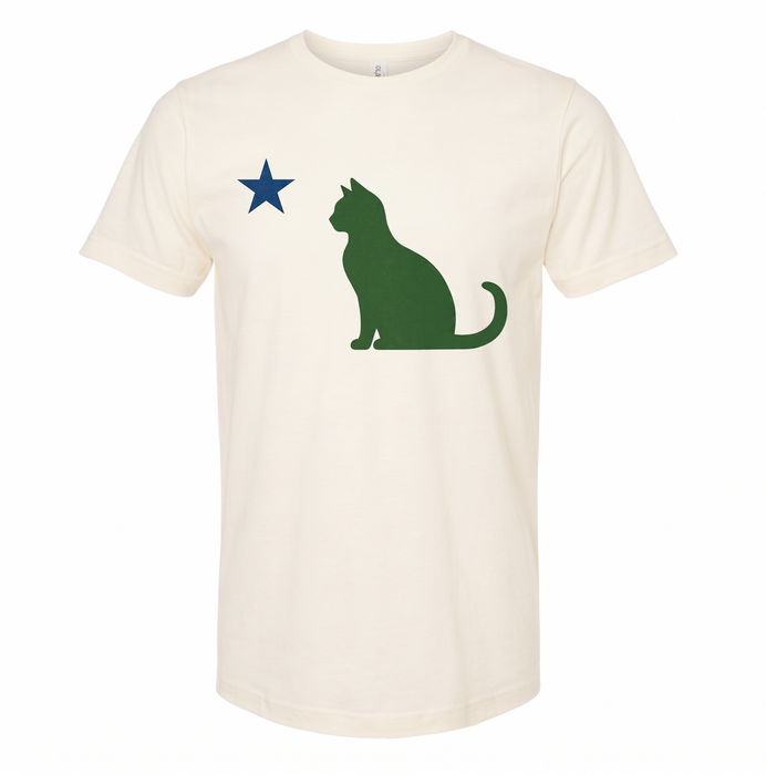 Maine Cat Flag Tee