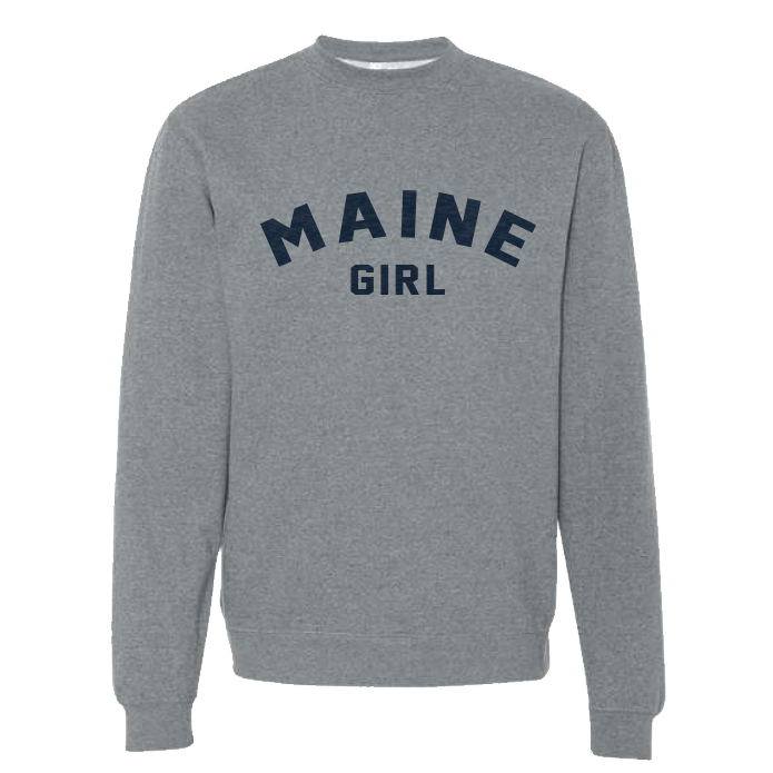 Adult Maine Girl Crewneck