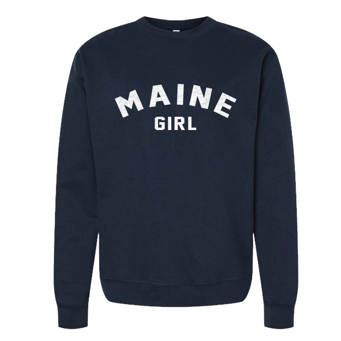 Adult Maine Girl Crewneck