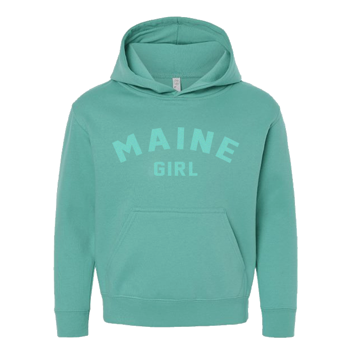 Youth Maine Girl Saltwater Hoodie