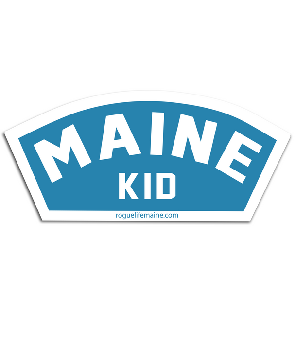 Maine Kid Sticker Decal