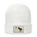Maine Moose Flag Fleece-Lined Knit Beanie ROGUE LIFE Co. Beanies White