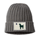 Maine Flag Dog Patch Knit Cuffed Beanie Rogue Life Maine Hat