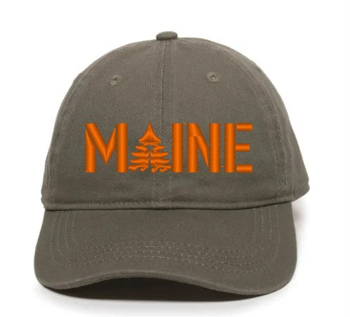 Maine Logo Twill Hat Rogue Life Maine
