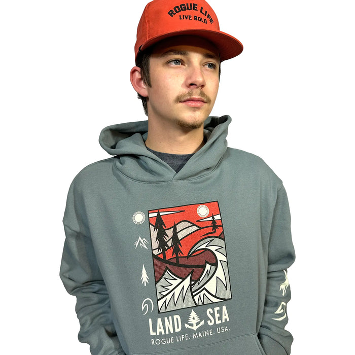Rogue Life Maine Green Hoodie