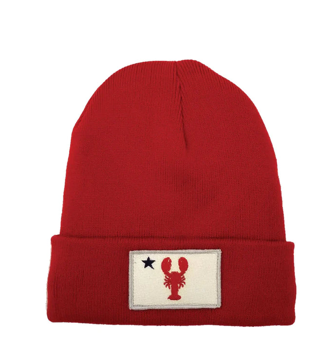 Lobster ME Flag Fleece-Lined Knit Beanie