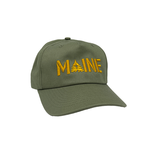 Maine Embroidered 5-Panel Snapback ROGUE LIFE Co. Hat