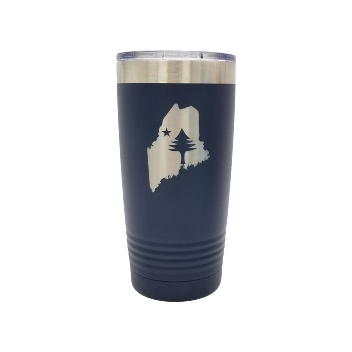 State of Maine/Maine Flag Large Insulate Tumbler