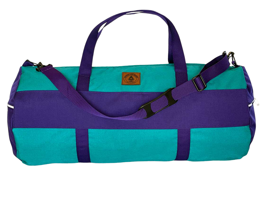 Squadron Duffel Bag 60L - Purple/Teal