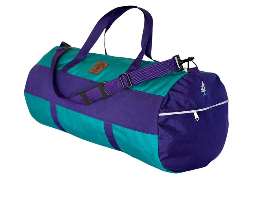 Squadron Duffel Bag 60L - Purple/Teal