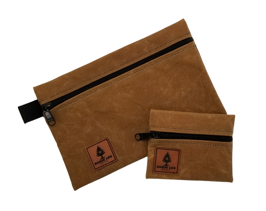 Rogue Life Wax Zipper Pouch - Small