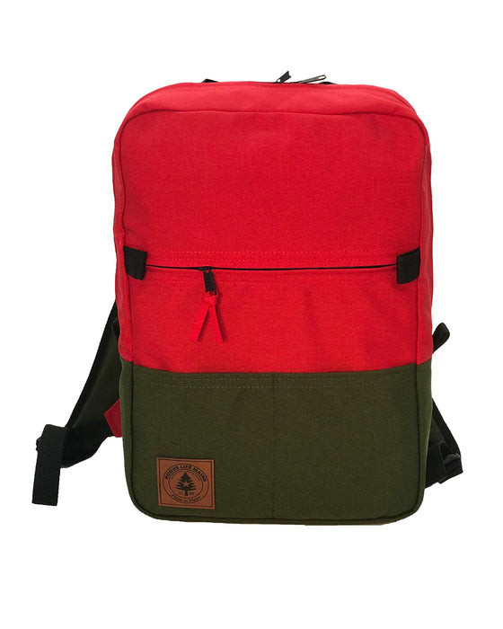 Benny Backpack 15L - Red Moss Green