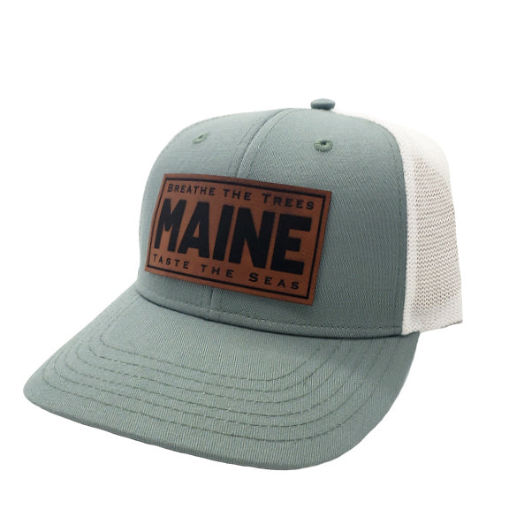 Breathe the Trees, Taste the Seas Trucker Hat