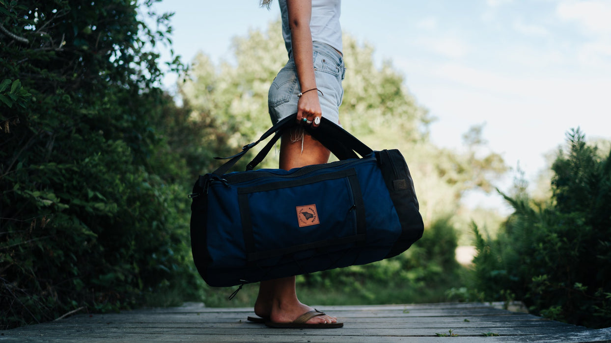 The Getaway Hybrid Backpack 50L - Red