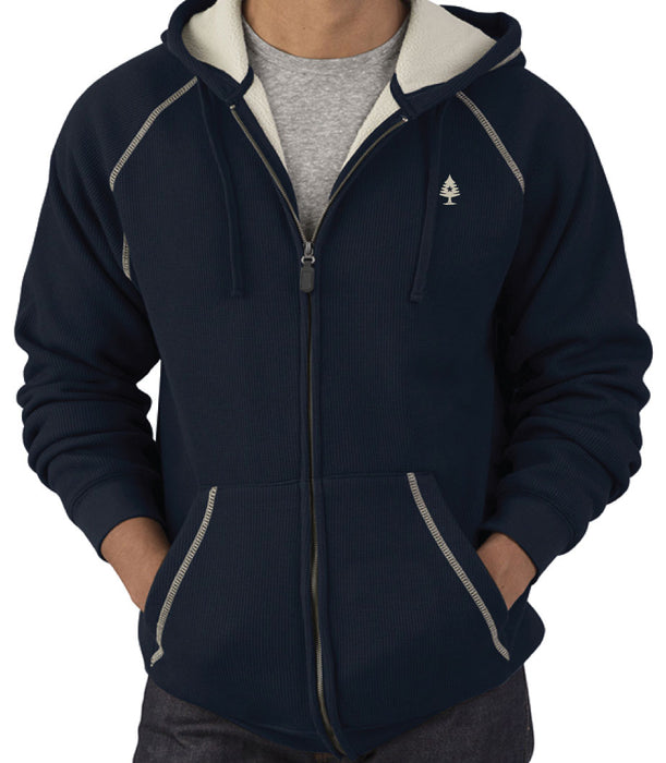 Men's Thermal Sherpa Full Zip Hoodie