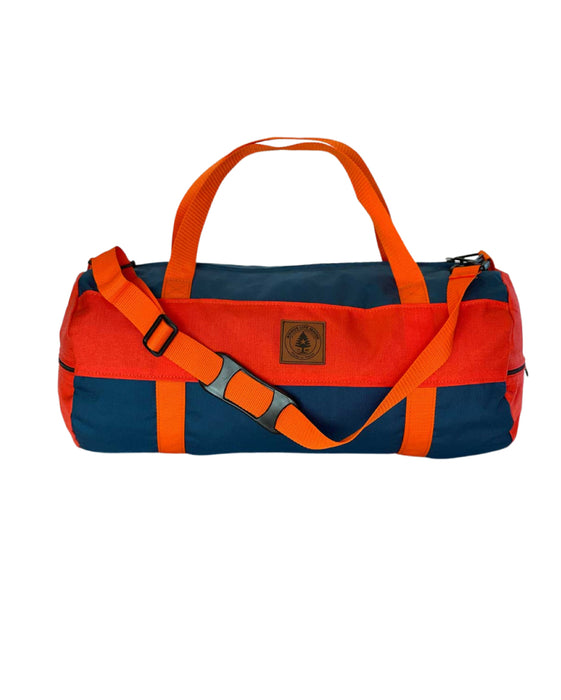 Squadron Medium Duffel Bag 60L - Navy/Orange